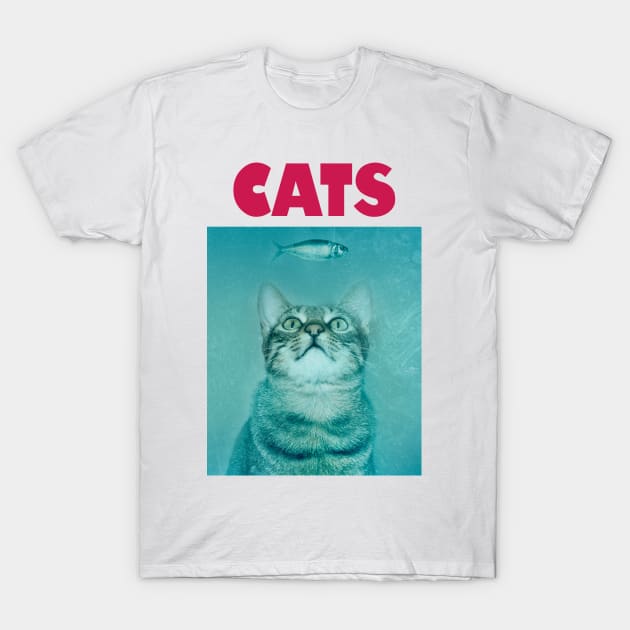 Cats T-Shirt by Dellan